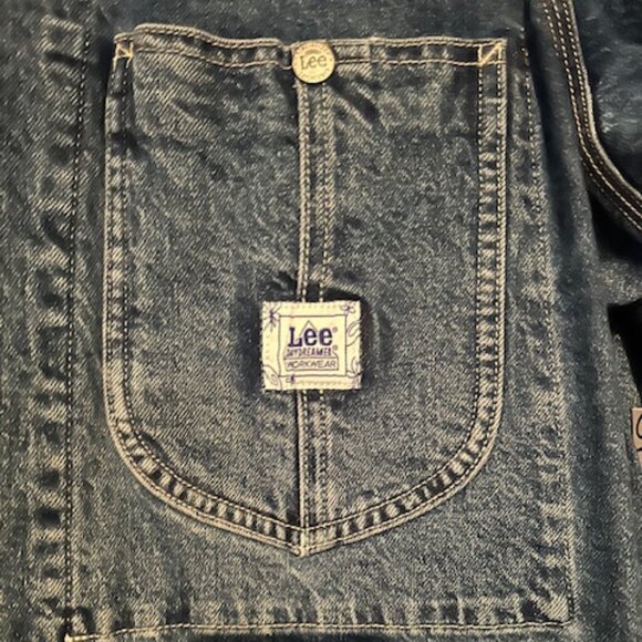 NWT Lee Denim Chore Coat - Size L - Picture 2 of 5